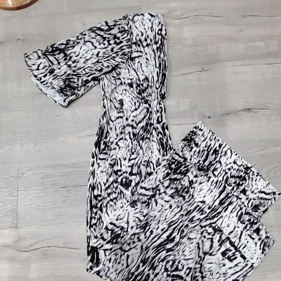 NWT Top Shop Animal Print Jumpsuit sz 4 - Picture 5 of 6